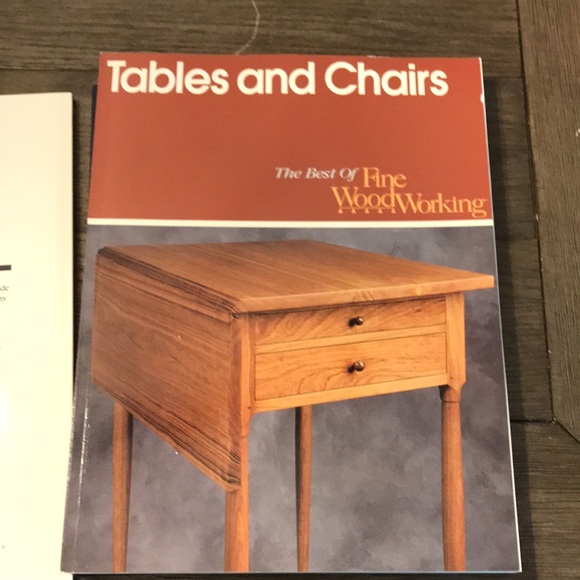Woodworking books projects bedroom table chairs furniture crafting wood 3 books - Picture 7 of 16